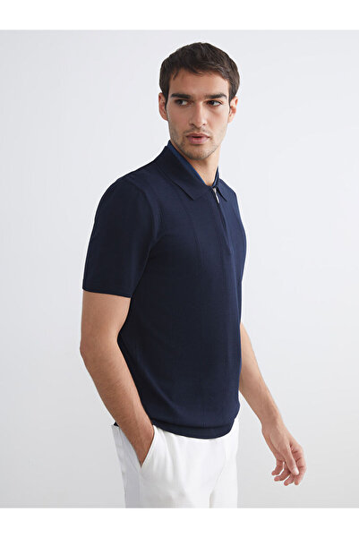 LC Waikiki Sparkling Choices from Shining Store |   Polo Neck Short Sleeve Men's Knitwear Sweater