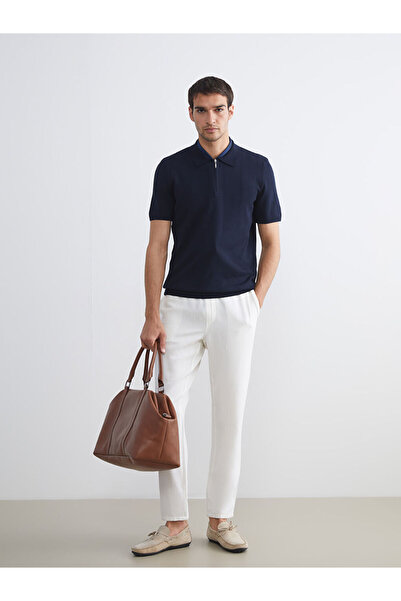 LC Waikiki Sparkling Choices from Shining Store |   Polo Neck Short Sleeve Men's Knitwear Sweater