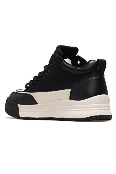 Guja Kadın Deri Sneaker Bot 25k 25k301-1 Z Siyah