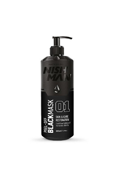 NISHMAN نيشمان قناع تقشير 200 مل 01 اسود