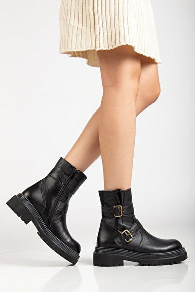 Elile Shoes Hakiki Deri 35 Numaradan 41-42-43 Numaraya Kadar Kadın Kışlık Bot