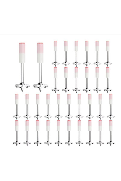 novim Set 50 Cuie Tip Ciupercă cu Autopropulsare, pentru Pistol, Oțel Galvani...