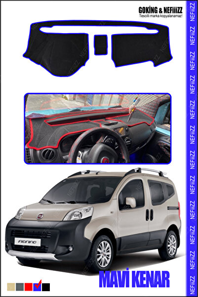 Fiat Fiorino Torpido Koruyucu 2007-2024 Modellere Özel Üretim Kenarı - Mavi