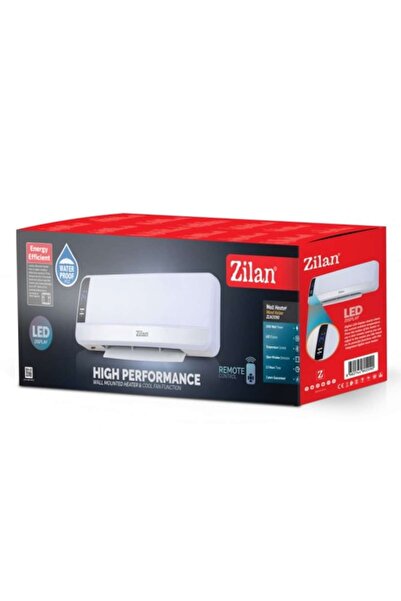 Zilan Încălzitor de perete ZLN2090 Alb, 2000W, afișaj LED, temperatură reglabilă