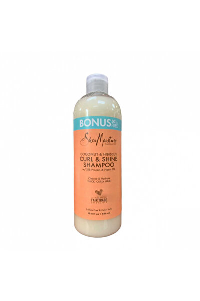 MQ Shea Moisture Curl & Shine Coconut & Hibiscus Shampoo 586ml