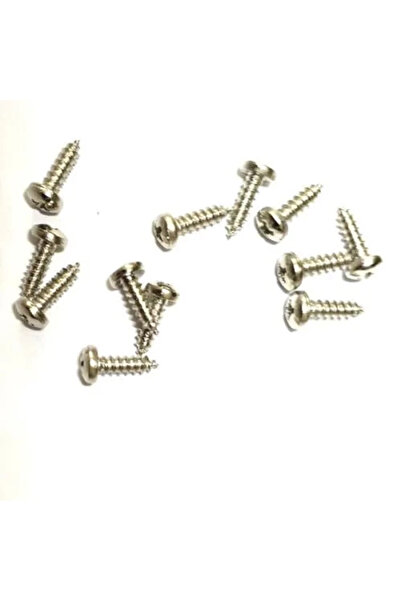 ALFA AKSESUAR 03 Klips, šarka, stopalo, YSB vijak za lim - 2.9x9.5mm nikl, 10...