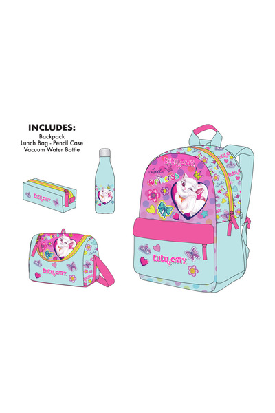 LuluCaty مجموعة عربة لولو سي إيه ٤ في ١ (عربة ١٦ بوصة)