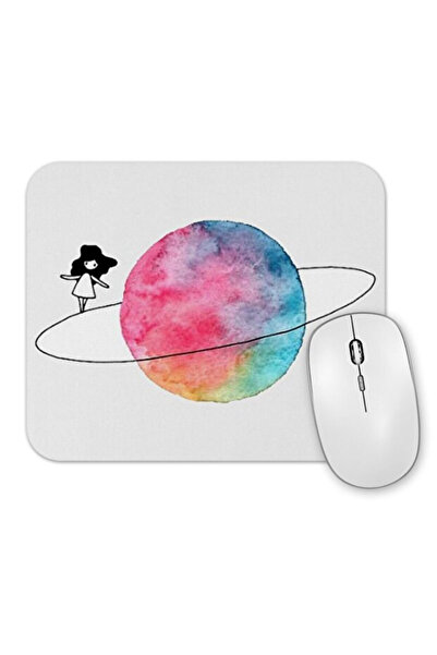 Toyaso Подложка за мишка с планетен мотив