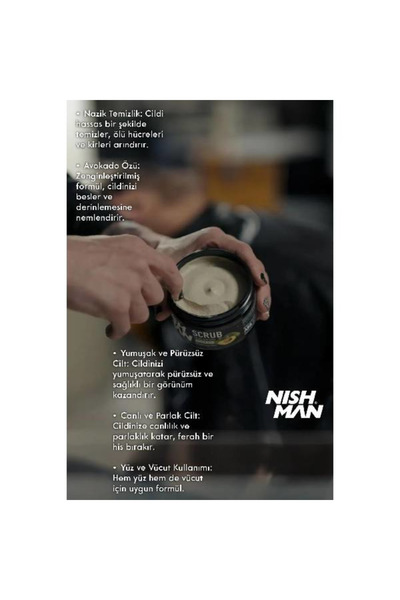 NISHMAN Nishman Scrub 300ml Avocado