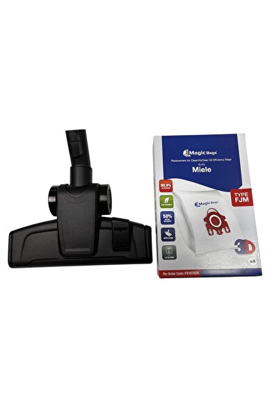 CLEANPOWER Cap de aspirație compatibil Miele și sac de praf de înaltă calitate