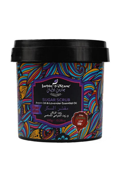 Jardin D Oleane جاردن اوليان مقشر السكر 300 جرام بزيت الارغان و الخزامى