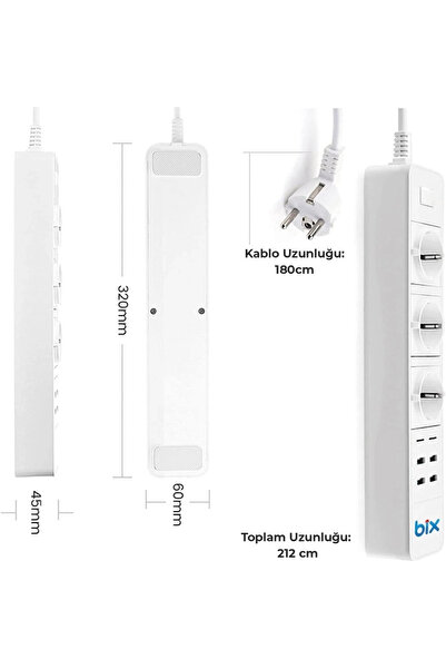 Epilons Vtn Bp-01 Wifi Yüksek Akım Korumalı Hızlı Şarj Özellikli Akıllı Priz