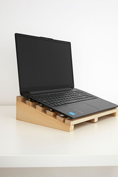 DEKORELA Ahşap Laptop Standı