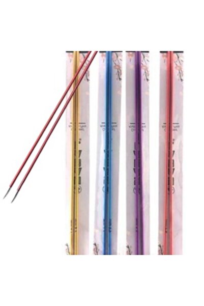 Fırsatkolik Metalized Double Color Skewer 35 cm Size 4 (Color According to St...