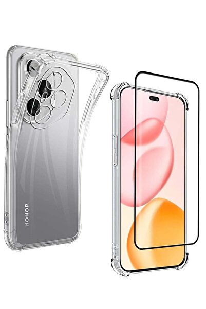 PopZa غطاء حماية شفاف من بورتوني لهاتف هونر 400 برو مع عبوة واحدة من الزجاج ا...