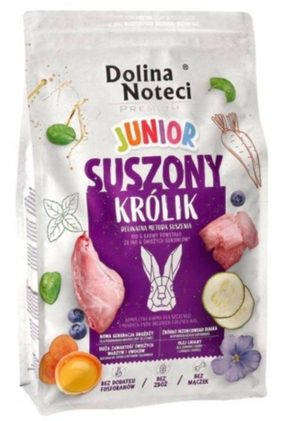 Other Hrană uscată pentru câini DOLINA NOTECI PREMIUM JUNIOR IEPURE 4 kg