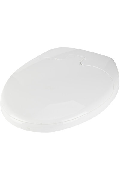 EVOSANITARY Capac de toaletă PP cu închidere silențioasă și reductor pentru c...