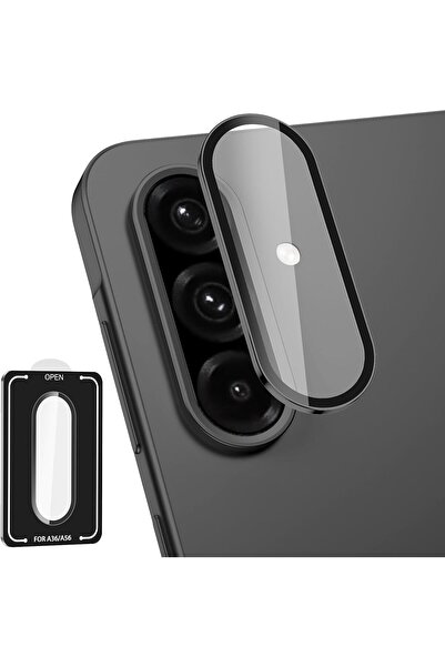 Kipgsm Galaxy A56 Uyumlu Safir Lens Koruyucu Su Geçirmez İz Bırakmaz Kamera K...