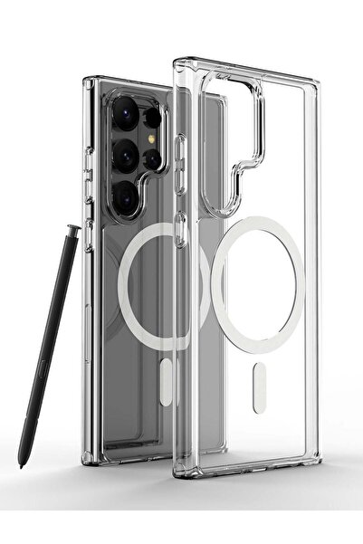 Jastech جراب ماج سيف لهاتف سامسونج جالاكسي إس 24 ألترا، يدعم الشحن اللاسلكي، ...