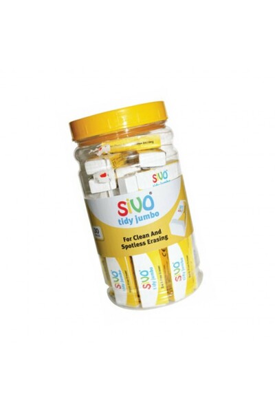 Nataraj Sivo Erasers Jar Jumbo 30P