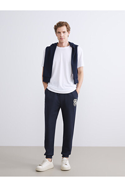 LC Waikiki LCW ECOLacivert Standart Kalıp Erkek Jogger Eşofman Altı