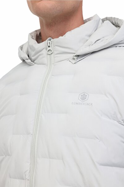 lumberjack ML AMOTT COAT 5PR Gri Erkek Mont