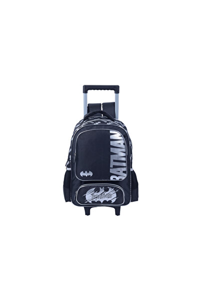 Batman TROLLEY 13.5" Black Color Logo&Sentence