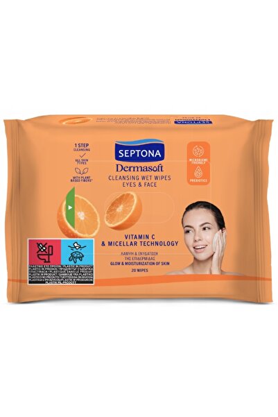 Other Șervețele SEPTONA Dermasoft cu vitamina C 20 buc.