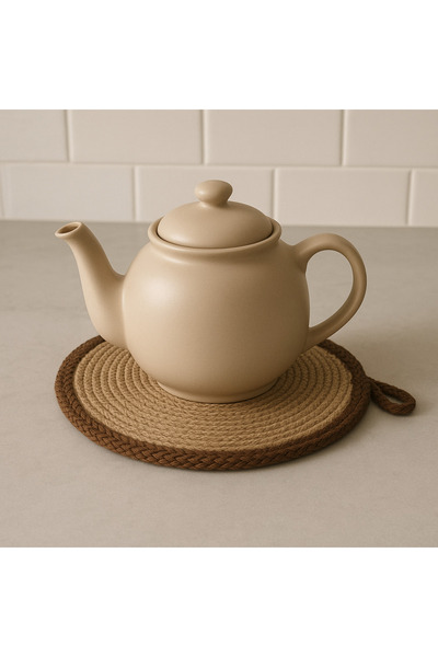 ÖRGÜM Nihale Cookware Pan Teapot Coaster 23 cm
