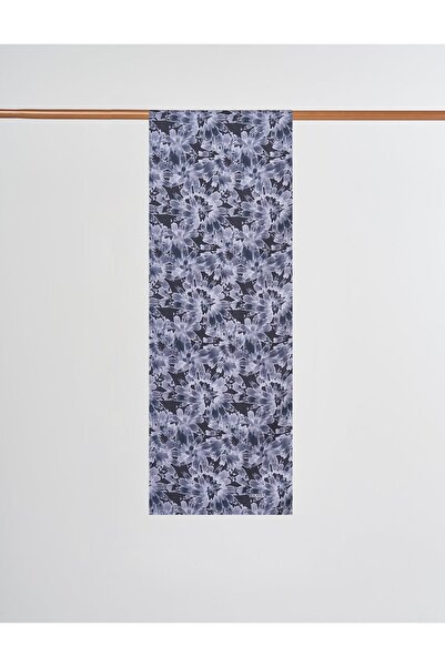 Kayra Batik Pattern Digital Print Shawl Black