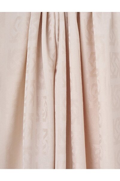 Kayra Logo Detailed Viscose Shawl Stone