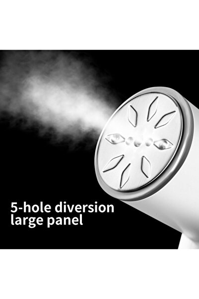 EKDANT Vertical iron with 3 steam settings, foldable handle and 1600w power