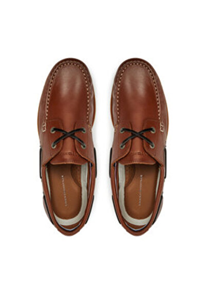 Tommy Hilfiger Ανδρικά Παπούτσια FM0FM05569 Καφέ