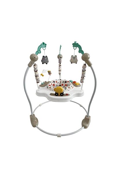 STAR5 لعبة القفز للأطفال مع مقعد دوار وألعاب معلقة