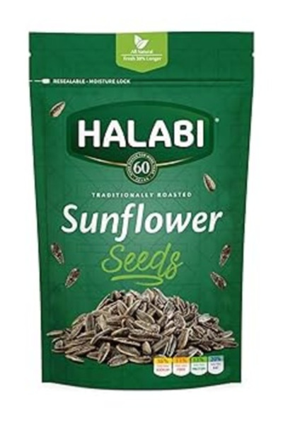 Halabi بذور عباد الشمس 150 جرام عبوة من 6