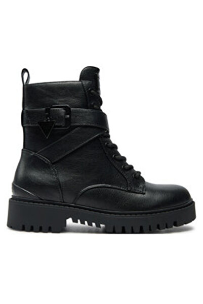 Guess Γυναικεία Μπότα Πεζοπορίας Μαύρα FLFOLSELE10