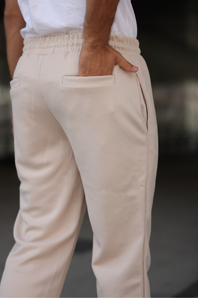 Berka Premium Jogger Fit Double Face Pike Viscose Blend Pants