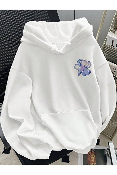 Flaubert -Women's Printed Aaa Sweatshirt, 3-Thread Quality Fabric, Oversized Cut