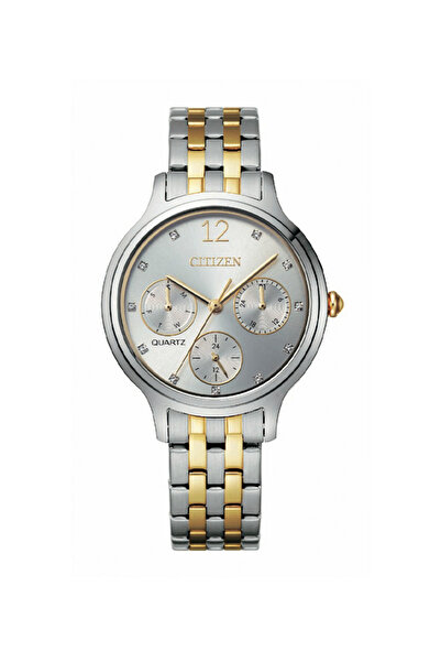 Citizen - ساعة كوارتز متعددة الوظائف لليوم والتاريخ - ED8184-51A