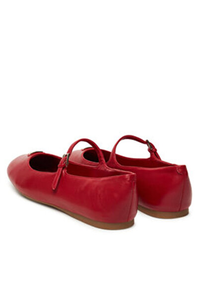 Guess Γυναικείες Μπαλαρίνες Κόκκινες FLTKLDLEA02