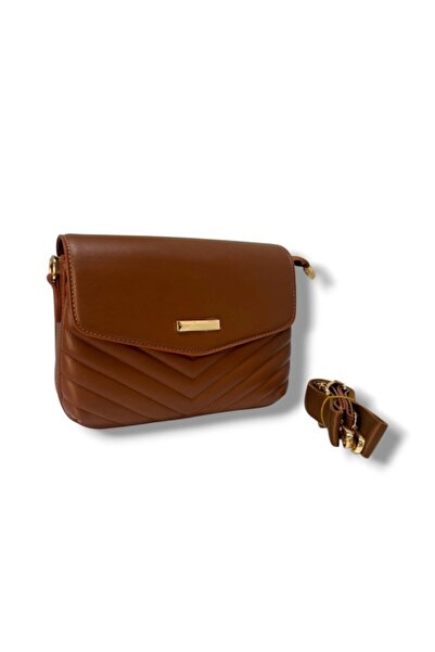 Cakgo 317-26 Δερμάτινη γυναικεία τσάντα με ανάγλυφο λουράκι ώμου