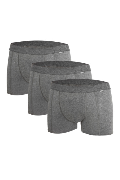 uniconf Σετ 3 ανδρικών μποξεράκια BB116SETRANT από βαμβάκι με λύκρα