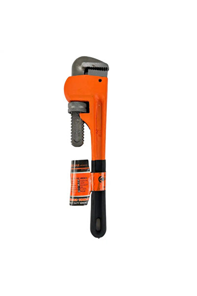 Kovar Adjustable Rubber Grip Heavy Duty Pipe Wrench- 14inch