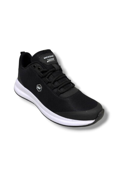 Wickers 2551-26 Anorak Trend Pantofi sport pentru bărbați, negru, alb