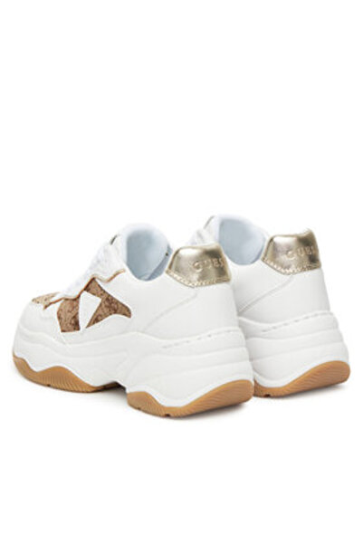 Guess Γυναικεία Αθλητικά Παπούτσια Μπεζ, Λευκά FLTHP4FAL12