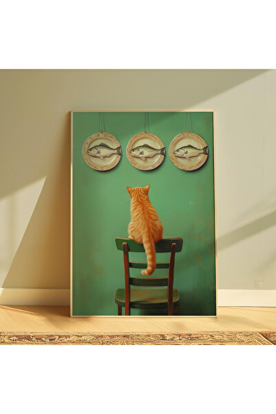 Tuba Decor Tablo dintr-o singură bucată cu rame din lemn pentru sufragerie, s...