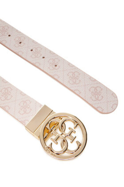 Guess Γυναικεία Ροζ Ζώνη BW9166P4235