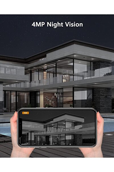 Imou IPC-F42P Security Camera, Indoor & Outdoor, 2560 x 1440 pixels, Wall/Poles