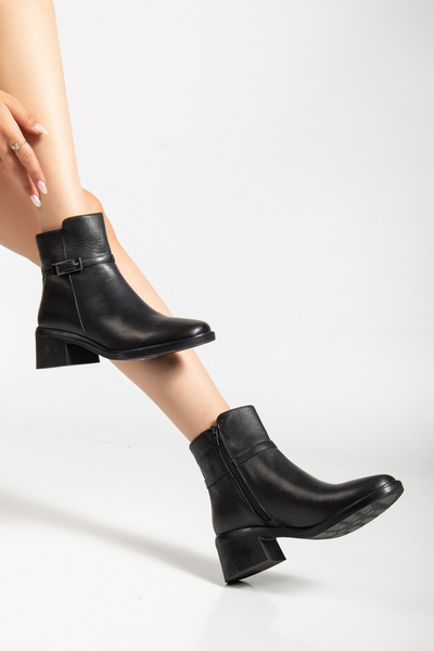 Elile Shoes Hakiki Deri 34 Numaradan 41-42 Numaraya Kadar Kadın Kışlık Bot