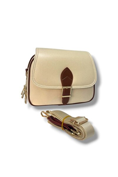 Cakgo 316-26 Γυναικεία τσάντα με δερμάτινη αγκράφα ζώνης και χιαστί λουράκι ώμου